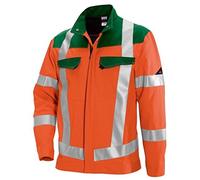 BP 1804-720-110 Bib & Brace, Stretch Braces With Clip Fastenings, 305,00 G/M², Reinforced Cotton, Night Blue, Size 45/46N