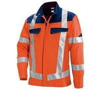BP 1804-720-110 Bib & Brace, Stretch Braces With Clip Fastenings, 305,00 G/M², Reinforced Cotton, Night Blue, Size 31/32S