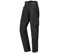 BP 1820-565-0032-37/38n Fabric Blend with Stretch Work Trousers for Men, High Waist at Back, 65% Polyester/35% Cotton, Black, 37/38N Size