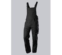 BP 1820-565-1432 Men'S Work Trousers, Higher Waist At The Back, 285,00 G/M², Fabric Blend With Stretch, Night Blue/Black, Size 35/36L