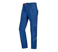 BP 1960-570-0013-33L Fabric Blend with Stretch Work Trousers for Men, Slim Silhouette with High Waist at Back, 65% Polyester/35% Cotton, Royal Blue, 33L Size