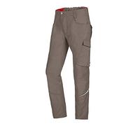 BP 1960-570-0050-35/36s Fabric Blend with Stretch Work Trousers for Men, Slim Silhouette with High Waist at Back, 65% Polyester/35% Cotton, Walnut, 35/36S Size
