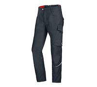 BP 1960-570-0056-41/42L Fabric Blend with Stretch Work Trousers for Men, Slim Silhouette with High Waist at Back, 65% Polyester/35% Cotton, Anthracite, 41/42L Size