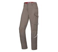 BP 1961-570-0050-18L Fabric Blend with Stretch Slim Silhouette Work Trousers for Women, 65% Polyester/35% Cotton, Walnut, 18L Size