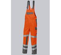 BP 2214-840-8553-44n Stretch Braces with Clip Attachments, 0.31 Polyester/28% Modacrylic/20% Viscose/20% Aramid/1% Other Fibres, Warning Orange/Dark Grey, 44n