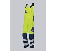 BP 2237-590-6614-34L Men's Stretch Braces with Clip Fastenings 48.5% Modacrylic/34% Cotton/17% Polyamide/0.5% Other Fibres, Warning Yellow/Night Blue, 34L Size