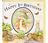 BP Benjamin Bunny Happy 1st Birthday Card