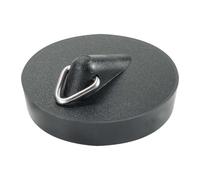 McAlpine BP4T Black PVC Plug 1¾" with triangle (for 1.5" waste) McAlpine Black