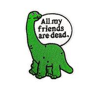 BPA Cartoon Dinosaur Embroidered Patches Iron on or Sew on Patches for Clothing Jackets etc.