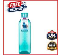 BPA Free Square Water Bottle 1L Assorted Colours for School and Everyday Use