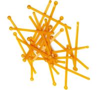 BPA-Free, Versatile 2-in-1 Measuring Spoons 25Pk. 10-15mg And 25-30mg Static-Free Micro Scoop Sturdy For Easy, Mess-Free Nootropic Supplement Powder Measurement. Durable Multipack Capsule Spoon