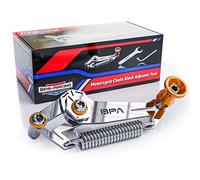 BPA-RACING Motorcycle Chain Slack Adjuster Tool - Innovative Chain Tensioning Tool for Easy, Quick & Precise Chain Slack Adjustment- Slack Setter Tool (Orange)