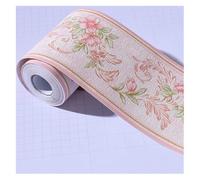 BPABDEITR Baseboard Skirting Border, Self-Adhesive PVC Skirting Board Cover Wall Border Sticker 10cm X 5m Multicolor(14)