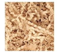 BPABDEITR Crinkle Cut Shredded Tissue Paper 100g/200g/400g Multicolor(Light Coffee,400g)