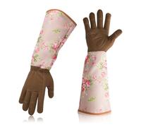 BPABDEITR Gardening Rose Pruning Work Welding Gauntlet Gloves Multicolor(Bruin)