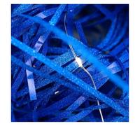 BPABDEITR Glitter Shredded Paper Crinkle Cut Gift Filler Multicolor 80g-1kg(Deep Blue,1kg)