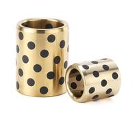 BPABDEITR Graphite Copper Brass Self-Lubricating Bearing Bushing 2 Pcs Multiple Sizes(15x21x16mm)