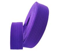 BPABDEITR Heavy Webbing Strap, Herringbone Polypropylene Webbing Strap 25mm Multicolor 5-50 Yard(Purple,5 yard)