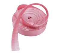 BPABDEITR Heavy Webbing Strap, Nylon Herringbone Webbing Strap 1.5 Inch Width 1mm Thickness Multicolor Multiple Sizes(Roze,20 yard)