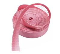 BPABDEITR Heavy Webbing Strap, Nylon Webbing Band Herringbone Strap 1.5 Inch Multicolor 5-20 Yard(Roze,20 yard)