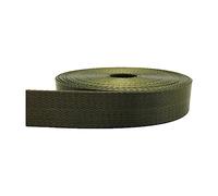 BPABDEITR Heavy Webbing Strap, Nylon Webbing Band Herringbone Twill Strap Multicolor Multiple Sizes(Army Green,38mm/10 yard)