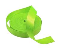 BPABDEITR Heavy Webbing Strap, Nylon Webbing Band Strap 25mm & 38mm 5 Yards Multicolor(Fluorescent Green,25 mm)