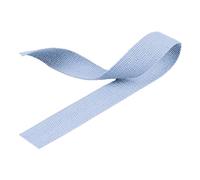 BPABDEITR Heavy Webbing Strap, Polyester Cotton Herringbone Webbing Strap 1 Inch 1.3mm Thickness 5-50 Yards Multicolor(Light Grey,20 yard)
