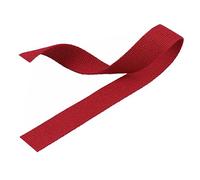 BPABDEITR Heavy Webbing Strap, Polyester Cotton Herringbone Webbing Strap 1 Inch 1.3mm Thickness 5-50 Yards Multicolor(Red,20 yard)