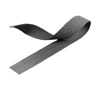 BPABDEITR Heavy Webbing Strap, Polyester Cotton Herringbone Webbing Strap 1 Inch 1.3mm Thickness 5-50 Yards Multicolor(Grijs,20 yard)