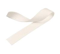 BPABDEITR Heavy Webbing Strap, Polyester Cotton Herringbone Webbing Strap 1 Inch 1.3mm Thickness 5-50 Yards Multicolor(Beige,20 yard)