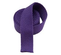 BPABDEITR Heavy Webbing Strap, Polyester Cotton Herringbone Webbing Strap 25mm Wide Multicolor 5-20 Yard(Dark Purple,20 yard)