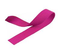 BPABDEITR Heavy Webbing Strap, Polyester Cotton Webbing Tape 20mm Multicolor Multiple Sizes(Rose Red,50 yard)