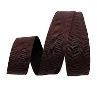 BPABDEITR Heavy Webbing Strap, Polypropylene Webbing Strap 25mm 5 10 20 Yard Multicolor(Coffee,10 yard)