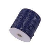 BPABDEITR Leather Cord String 10 Meters 0.5-2.5mm Multicolor For DIY Jewelry Making(Deep Blue,2.5mm)