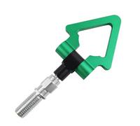BPABDEITR Trailer Ring Eye Towing Tow Hook, Towing Eye Car Tow Hook M18x2.5 Thread Circular/Triangle Fold Multicolor(Grün)