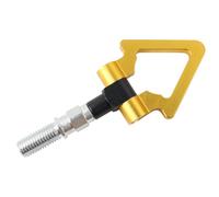 BPABDEITR Trailer Ring Eye Towing Tow Hook, Towing Eye Car Tow Hook M18x2.5 Thread Circular/Triangle Fold Multicolor(Onecolor)