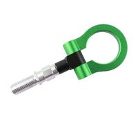 BPABDEITR Trailer Ring Eye Towing Tow Hook, Towing Eye Car Tow Hook M18x2.5 Thread Circular/Triangle Fold Multicolor(Green-01)