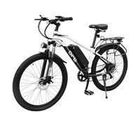 BPB 26" Electric Bikes for Adults. 2605 eBikes with 250W High-Speed Brushless Motor. City Commuter Electric Bikes Built-in 36V 8AH Removable Li-Ion Battery, 7-Speed, LCD Display, Dual Disc Brake