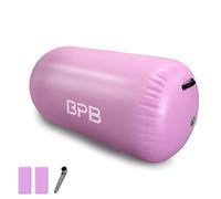 BPB Air Roller Inflatable Gymnastics Barrel 100CM Tumbling Mat Air Tumble Track Mat Backbend Trainer for Exercise/Training/Fitness/Yoga/Backflip/Home Use & Gym