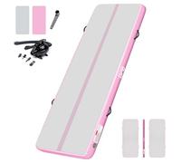 BPB Inflatable Gymnastics Mat with Electric Pump. 10ft Air Tumble Track for Home Use/Training/Gymnastics/Cheerleading/Yoga/Pilates/Martial Arts/Gym/Beach/Cheerleading/Water Fun