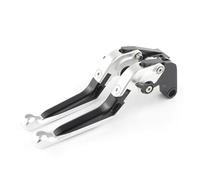 BPBHFFNMW clutchhandle Motorcycle Adjustable Extendable Brake Clutch Levers for Ducati 748 SP for 750 SS for Multistrada 620 Decorate Accessories Clutch Lever(Black and Silver)