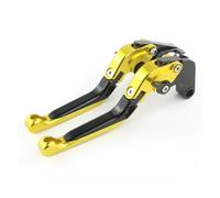BPBHFFNMW clutchhandle Motorcycle Adjustable Extendable Brake Clutch Levers for Ducati 748 SP for 750 SS for Multistrada 620 Decorate Accessories Clutch Lever(Black and Gold)
