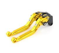 BPBHFFNMW clutchhandle Motorcycle Adjustable Extendable Brake Clutch Levers for Ducati 748 SP for 750 SS for Multistrada 620 Decorate Accessories Clutch Lever(Gold)