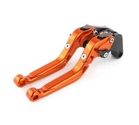 BPBHFFNMW clutchhandle Motorcycle Adjustable Extendable Brake Clutch Levers for Ducati 748 SP for 750 SS for Multistrada 620 Decorate Accessories Clutch Lever(Orange)