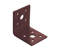 BPC Fixings Dual Coated Angle Bracket 10-Piece Set, 45 mm Length x 45 mm Width x 40 mm Height