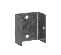 BPC Fixings Galvanised Panel Clip 16-Piece Set, 44 mm Size.