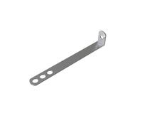 BPC Fixings Galvanised Safety End Frame Cramp 10-Piece Set, 150 mm x 38 mm Size