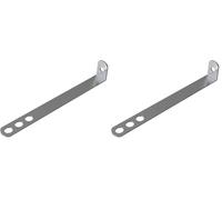 BPC Fixings Stainless Steel Safety End Frame Clamp 10-Piece Set, 200 mm Length (Pack of 2)