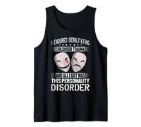 BPD I Endured Childhood Trauma Got This Personality Disorder Tank Top
