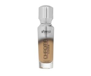 BPerfect Chroma Cover Luminous Foundation - Radiant Filter Finish, Buildable Coverage - Shade 18 - W7 Medium Warm Golden Olive